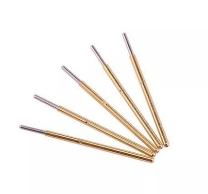 DIP T voorjaar geladen Micro Coaxial Pogo Pins verguld 1A