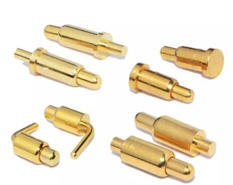 2.54mm Messing rechthoekige POGO pin 1 x 4 pin Pogo connector TS16949