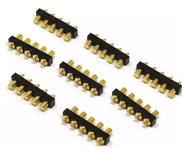 SMT 4 Pins Magnetische POGO Pin Connector