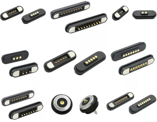 3A Zuigwaterdicht aansluiting Pogo Pins 7 8 9 PIN 2.2mm Magnetische oplaadvinger