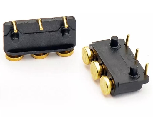 90 graden buigend Pogo Pin elektrische connector 8,5 mm tot 15 mm
