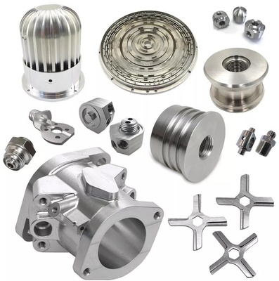 6061 Metalen 5 Assen Molen Draaiing Service Precision Aviation Cnc Bewerking Onderdelen Aluminium