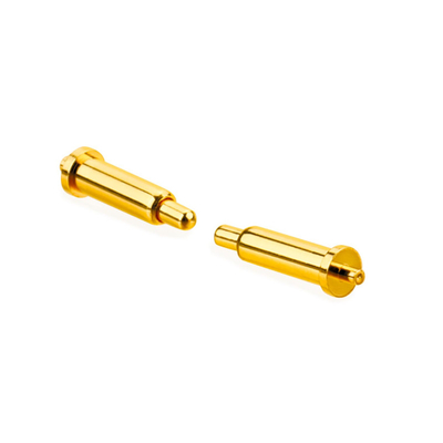 Roestvrij staal Messing PCB Spring geladen koppen Pins Connector Nickel Plating