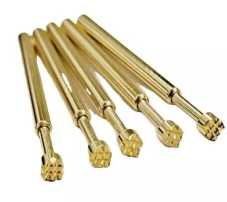 Vlambelasting Messing Probe POGO Pin 2 AMP Connector DIP lage weerstand