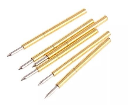 15A 4mm Messing Probe POGO Pin Dip Gold Plated High Current