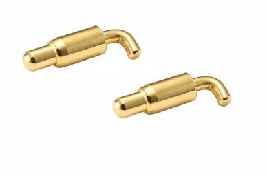 Coaxieel vlamvertragend hoogstroom Pogo pin voor connector hoek buiger 12V