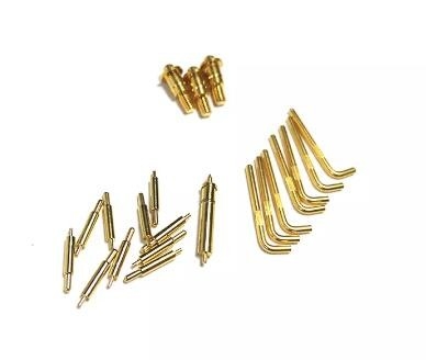 PCB-montage Magnet Rechte hoek POGO Pins USB Mannelijk 20u '' Veerbeladen contact
