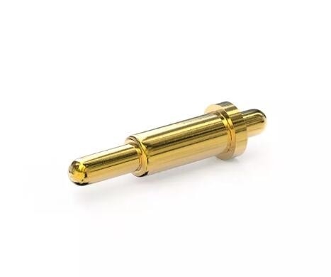 3.0mm Goudgeplatte dubbelmondende POGO-pinnetje met veergeladen aansluiting geïsoleerde Pogo-pinnetje