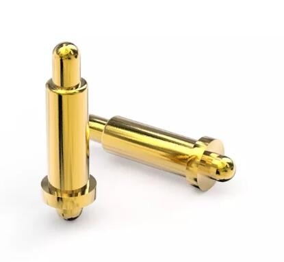 Hoogprecisie Messing Contact 4mm Dubbelzijdige Pogo Pins Veerbeladen Dubbelkop