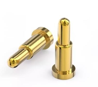 3mm 2P 6P Messing Terminal SMT POGO Pin Connector Veerbeladen