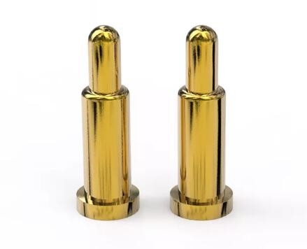 Hoge stroom SMT Messing Contact Pogo Pin Smd Gold Plating voor medische apparatuur
