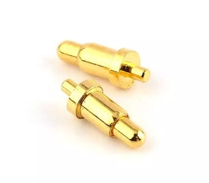 Opladen Dubbele rij 5P 6P 8P Messing SMD Pogo Pins Magnetische vergulde connector