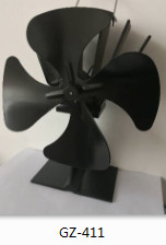 OEM ODM Verwarmde kachelventilator 0.01mm Alu ABS Huishoudelijke toepassing