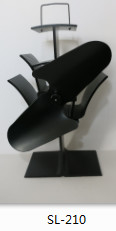 OEM ODM Verwarmde kachelventilator 0.01mm Alu ABS Huishoudelijke toepassing