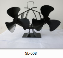 OEM ODM Verwarmde kachelventilator 0.01mm Alu ABS Huishoudelijke toepassing
