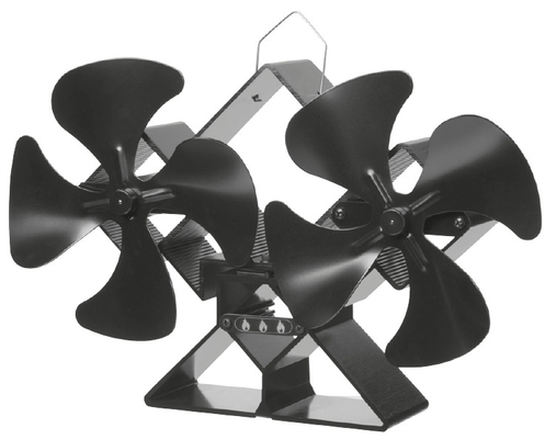 OEM ODM Verwarmde kachelventilator 0.01mm Alu ABS Huishoudelijke toepassing