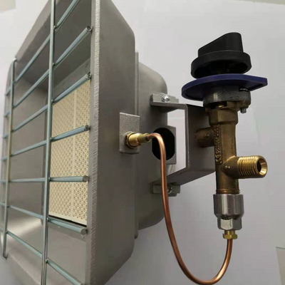 OEM ODM Verwarmde kachelventilator 0.01mm Alu ABS Huishoudelijke toepassing